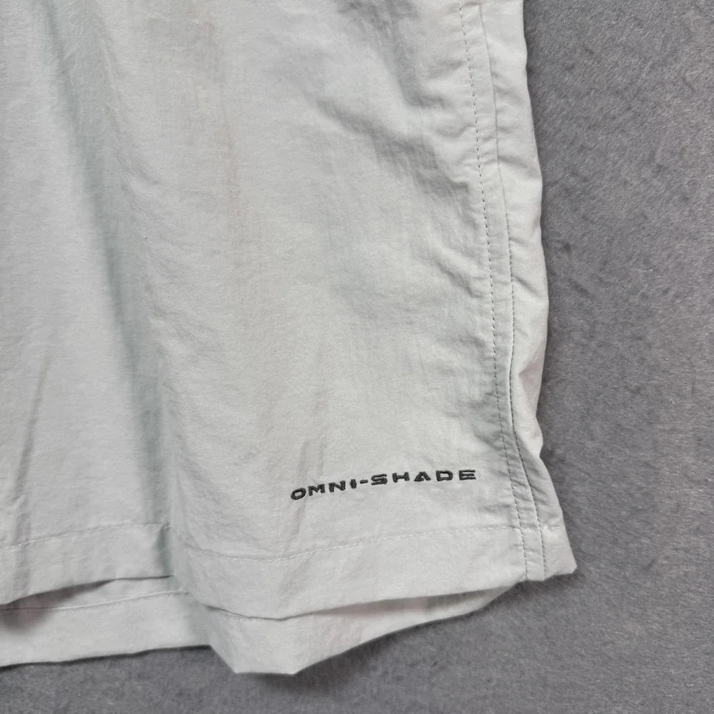 Columbia Men's PFG Omni Shade UPF 50‎ Gray 52X8 Cargo Fishing Shorts PFG